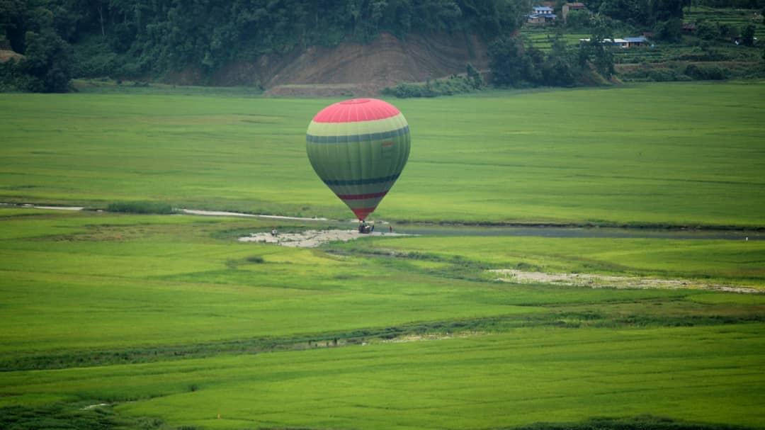 Hot Air Balloon in Pokhara